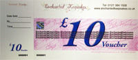 Stock Design Gift Voucher - Pink - Click to Enlarge